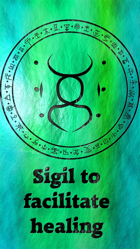 Green witchcraft symbols